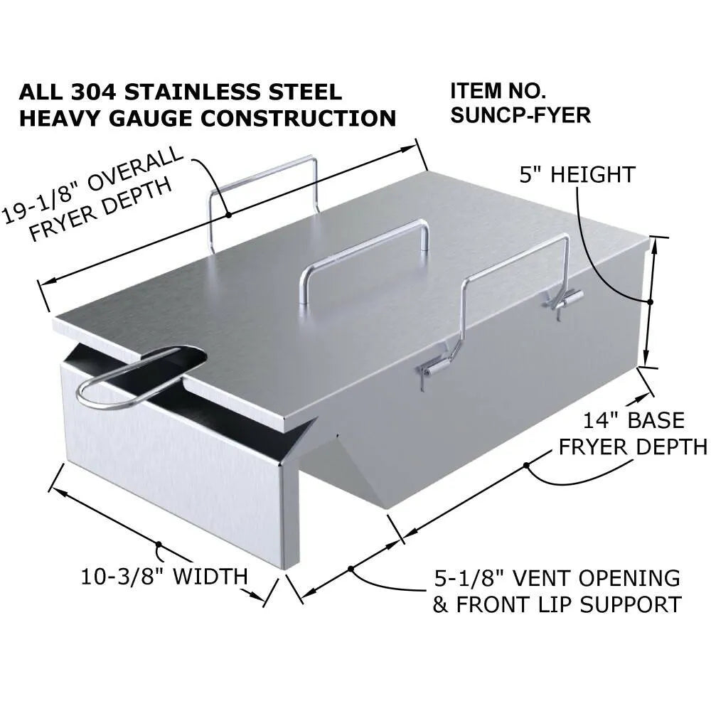 Sunstone Deep Fryer & Steamer Grill Insert – SUNCP-FYER