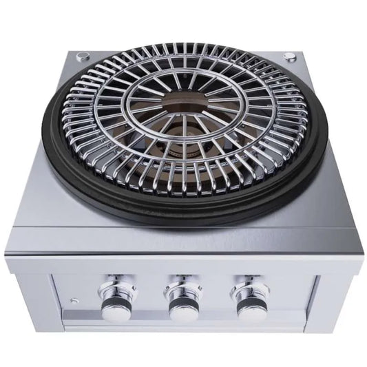 Sunstone 24" Power Cirque  Flat-Top Griller Package – SUN24PCB-PB-LP