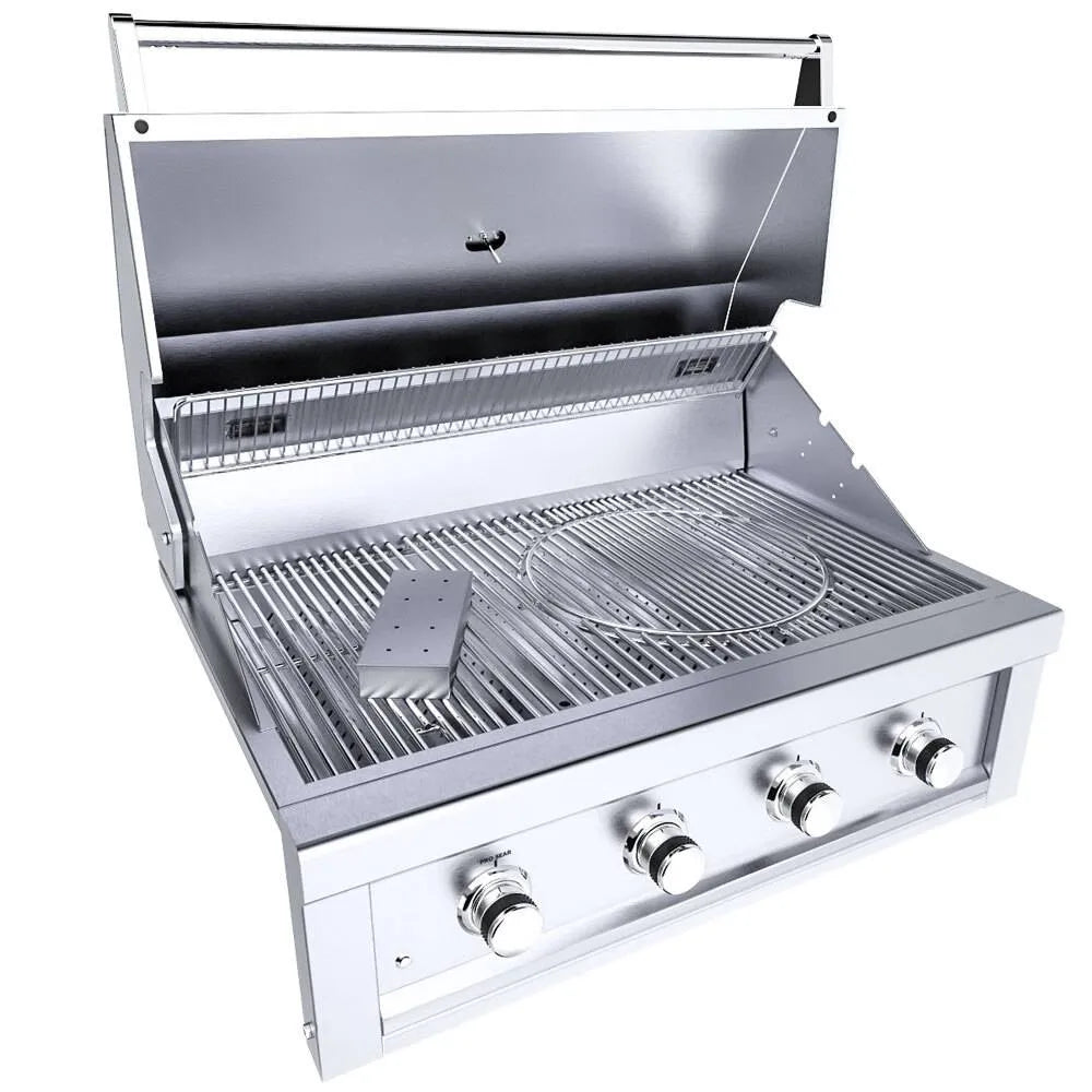 Sunstone Ruby 4 Burner Pro Sear 36" – Ruby4B-LP